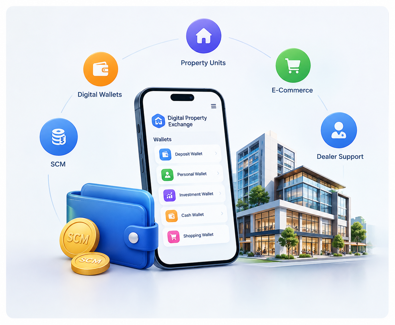 Digital Property Exchange: Understanding Wallets, SCM, Digital Units, and Ownership